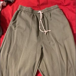 Green sweats